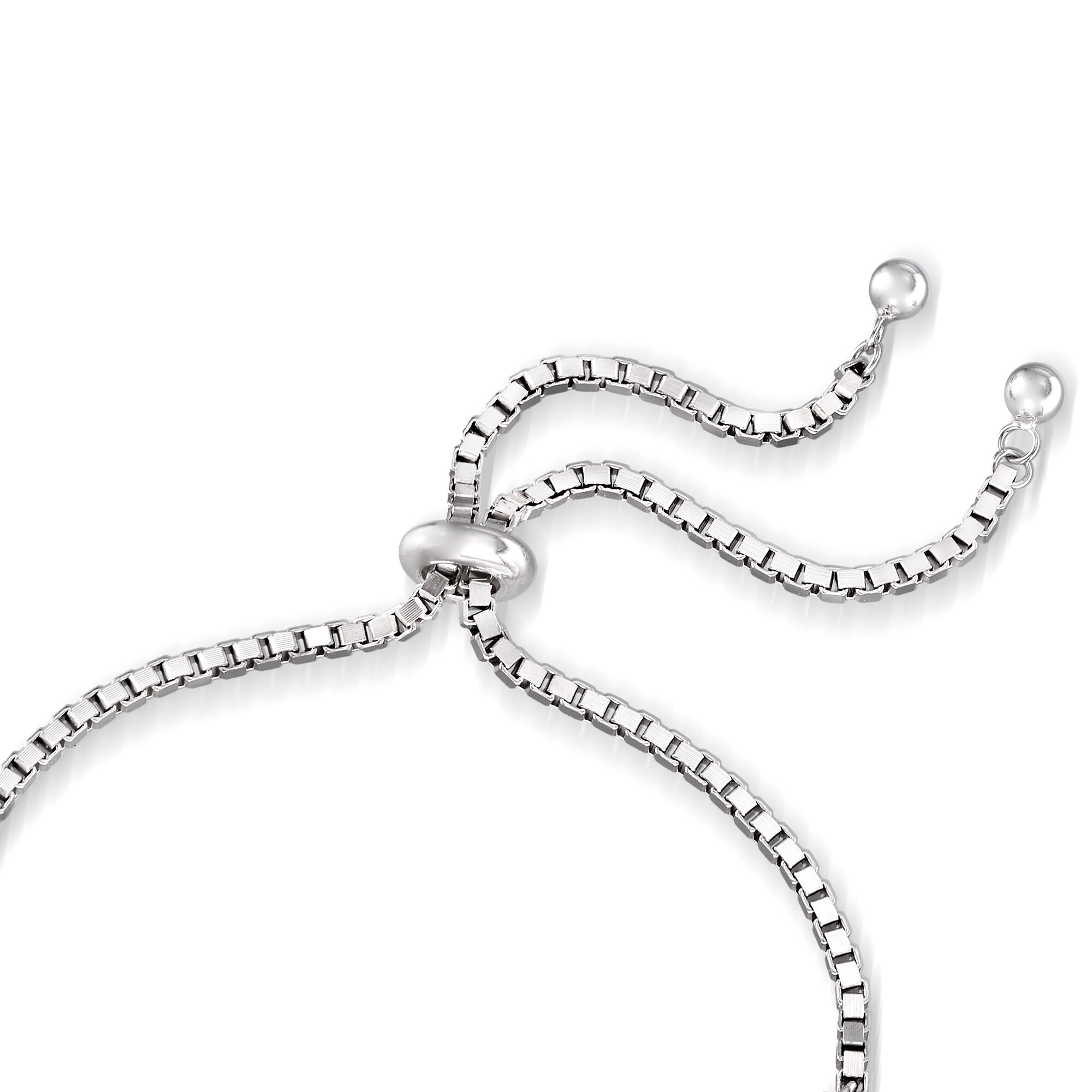 5.00 ct. t.w. Garnet Bolo Bracelet in Sterling Silver