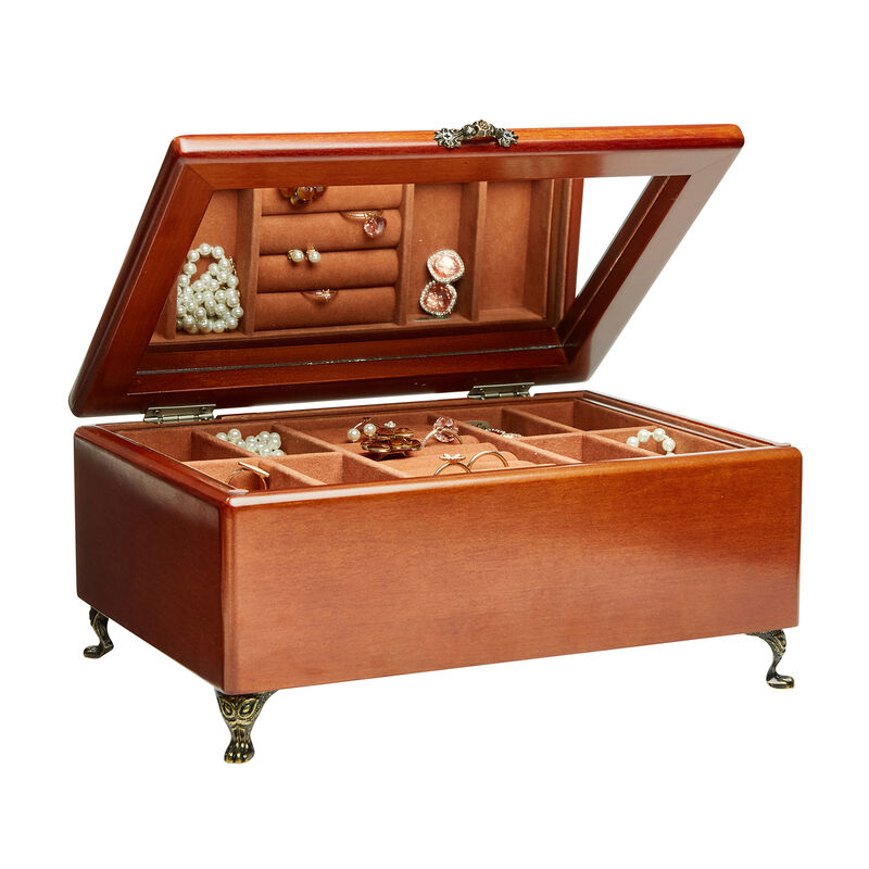 Mele & Co. &quot;Kinsley&quot; Wooden Jewelry Box image number 0
