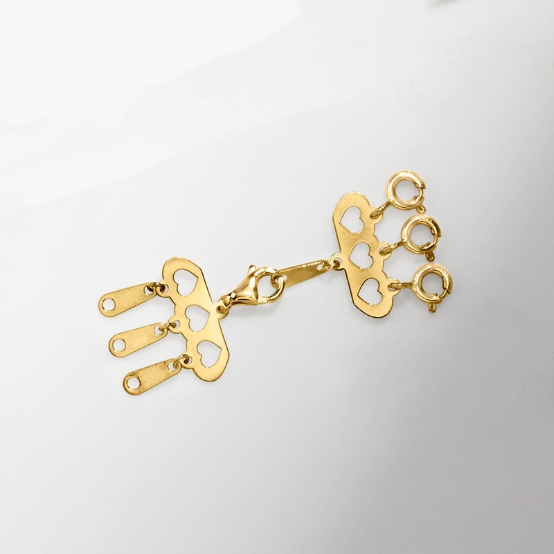 Italian 14kt Yellow Gold Layering Clasp image number 3