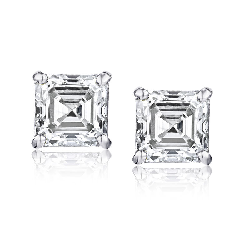 .70 ct. t.w. Diamond Stud Earrings in 14kt White Gold image number 0