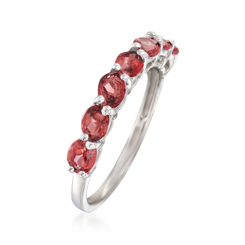 1.40 ct. t.w. Garnet Ring in Sterling Silver image number 2