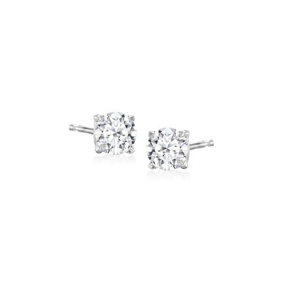.50 ct. t.w. Lab-Grown Diamond Stud Earrings in Sterling Silver