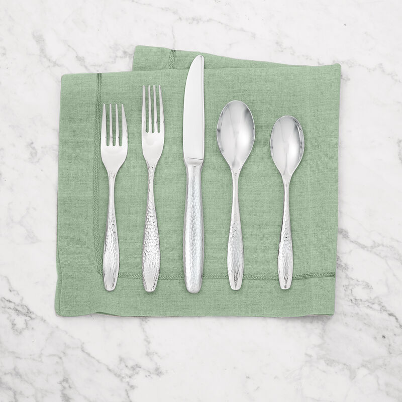 Reed & Barton &quot;Palmer Hammered&quot; 65-pc. Service for 12 Stainless Steel Flatware image number 2