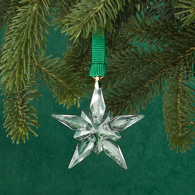 Swarovski Crystal 2025 Annual Little Snowflake Ornament image number 1