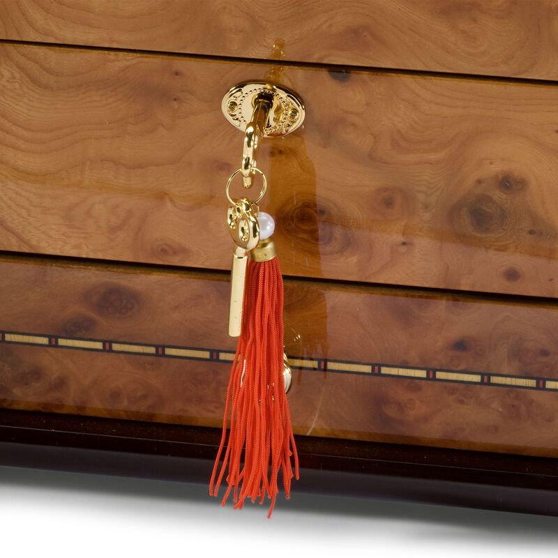 Handcrafted Wooden Jewelry Box image number 2