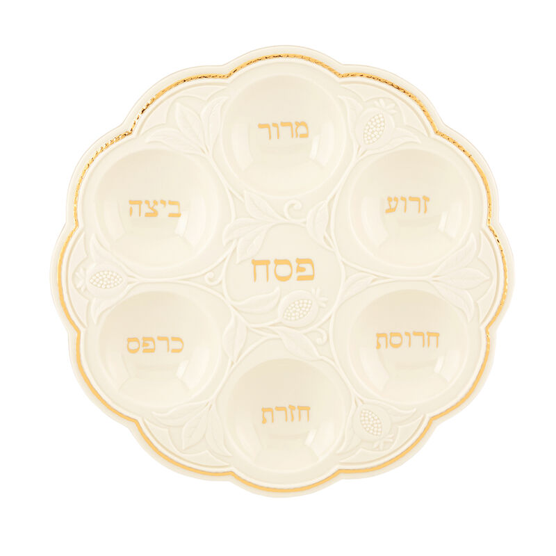 Lenox "Judaic Blessings" Porcelain Seder Plate image number 0
