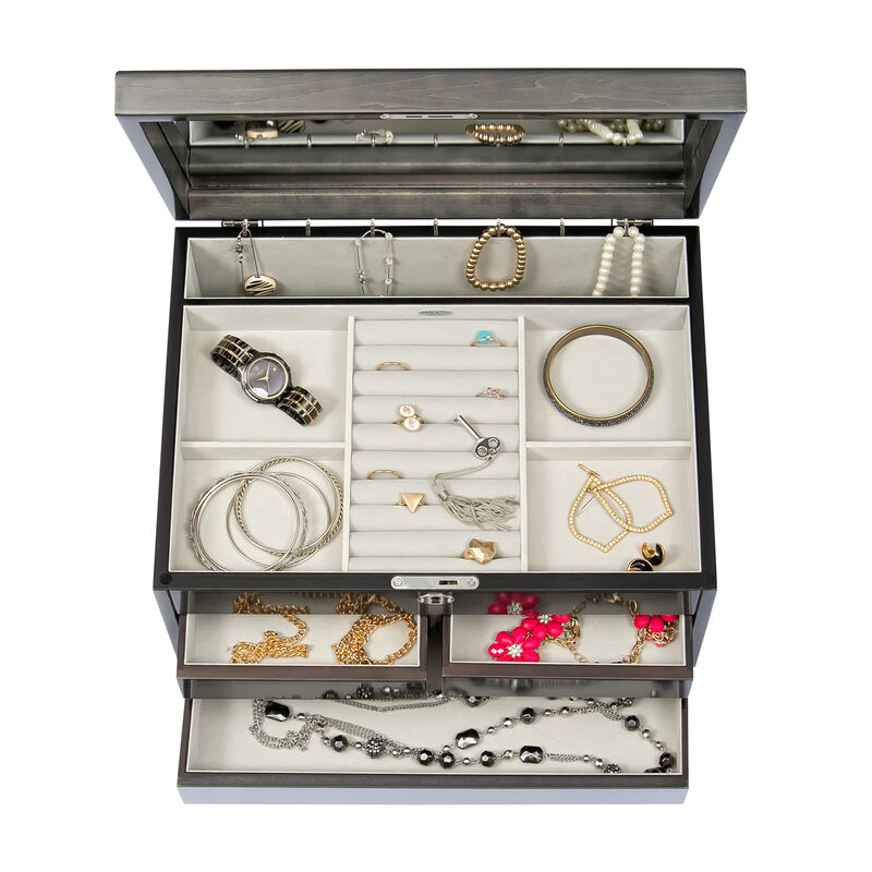 Mele & Co. "Claudia" Locking Jewelry Chest image number 4