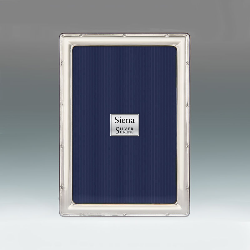 Siena 925 Sterling Silver Knot Picture Frame from Italy image number 0