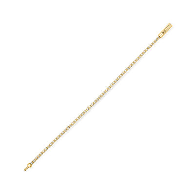 14kt Two-Tone Gold Ice-Chain Bracelet