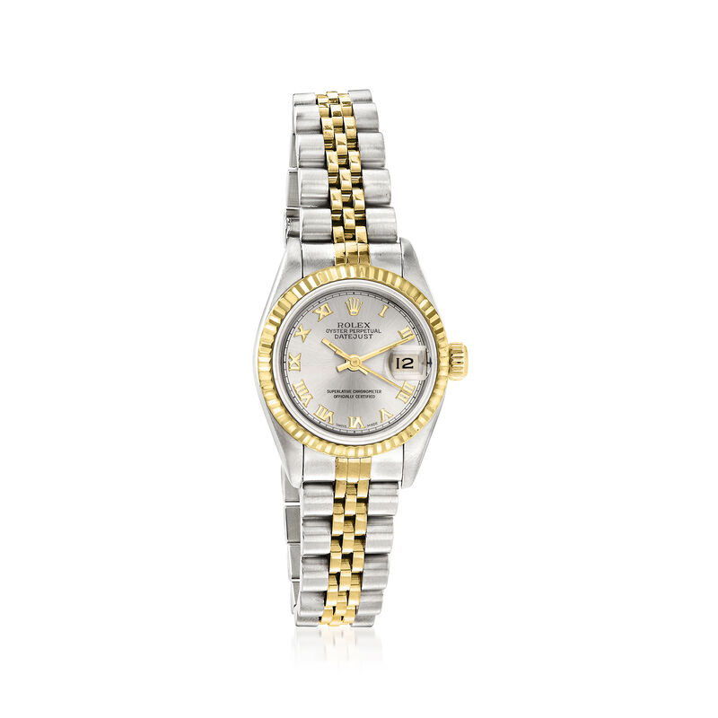 Pre-Owned Rolex Datejust Women's 26mm Automatic Stainless Steel and 18kt Yellow Gold Watch image number 0