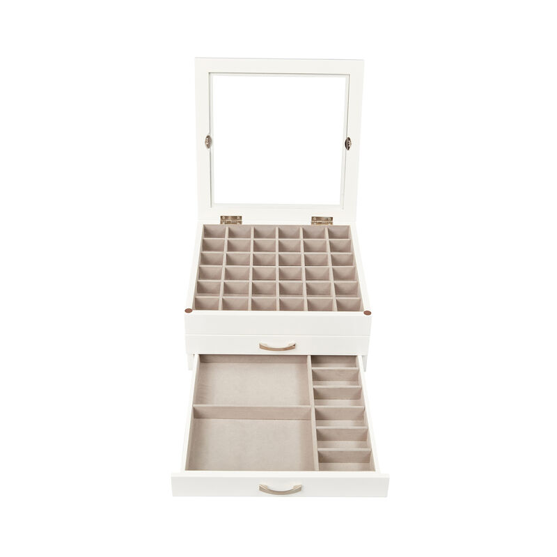 Mele & Co. "Liza" White Jewelry Box image number 3