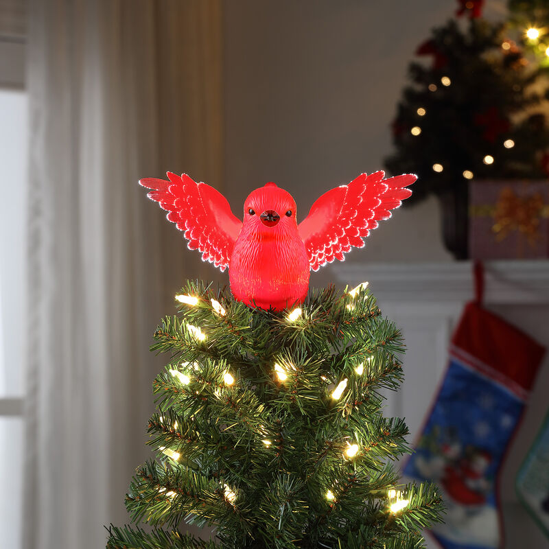 Mr. Christmas Animated Cardinal Tree Topper  image number 2