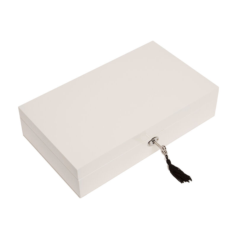 Brouk & Co. White Lacquer Jewelry Box image number 1