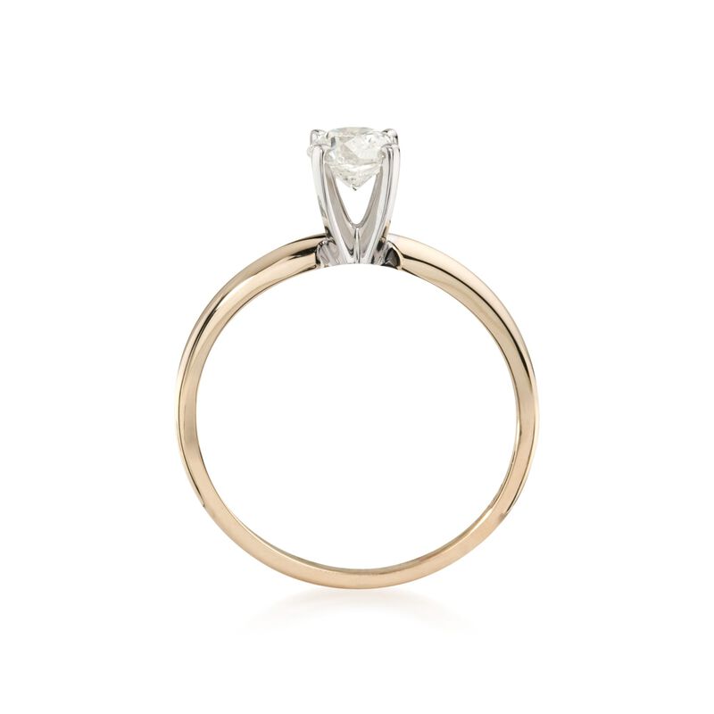 .50 Carat Diamond Solitaire Ring in 14kt Yellow Gold image number 3