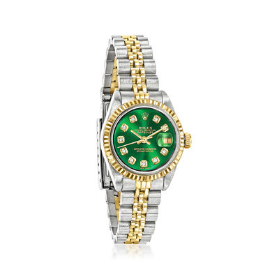 Pre-Owned Rolex Datejust Women's 26mm Automatic Stainless Steel and 18kt Yellow Gold Watch