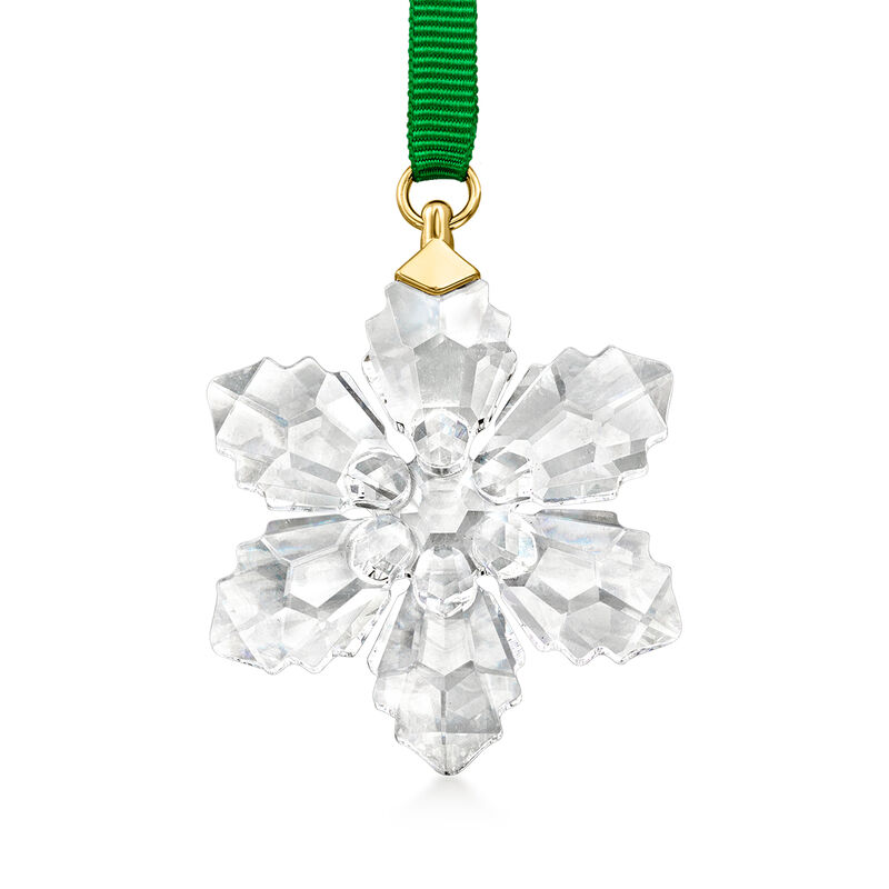 Swarovski Crystal 2026 Annual Little Snowflake Ornament image number 0
