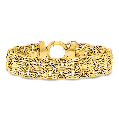14kt Yellow Gold Oval-Link Bracelet
