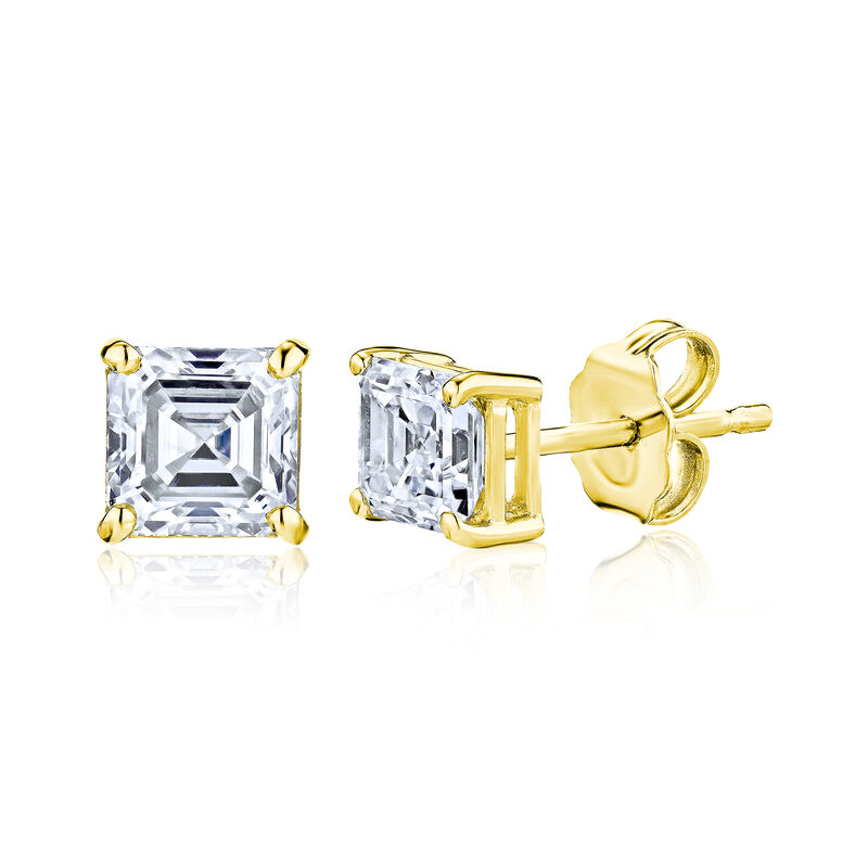 1.90 ct. t.w. Diamond Stud Earrings in 14kt Yellow Gold image number 2