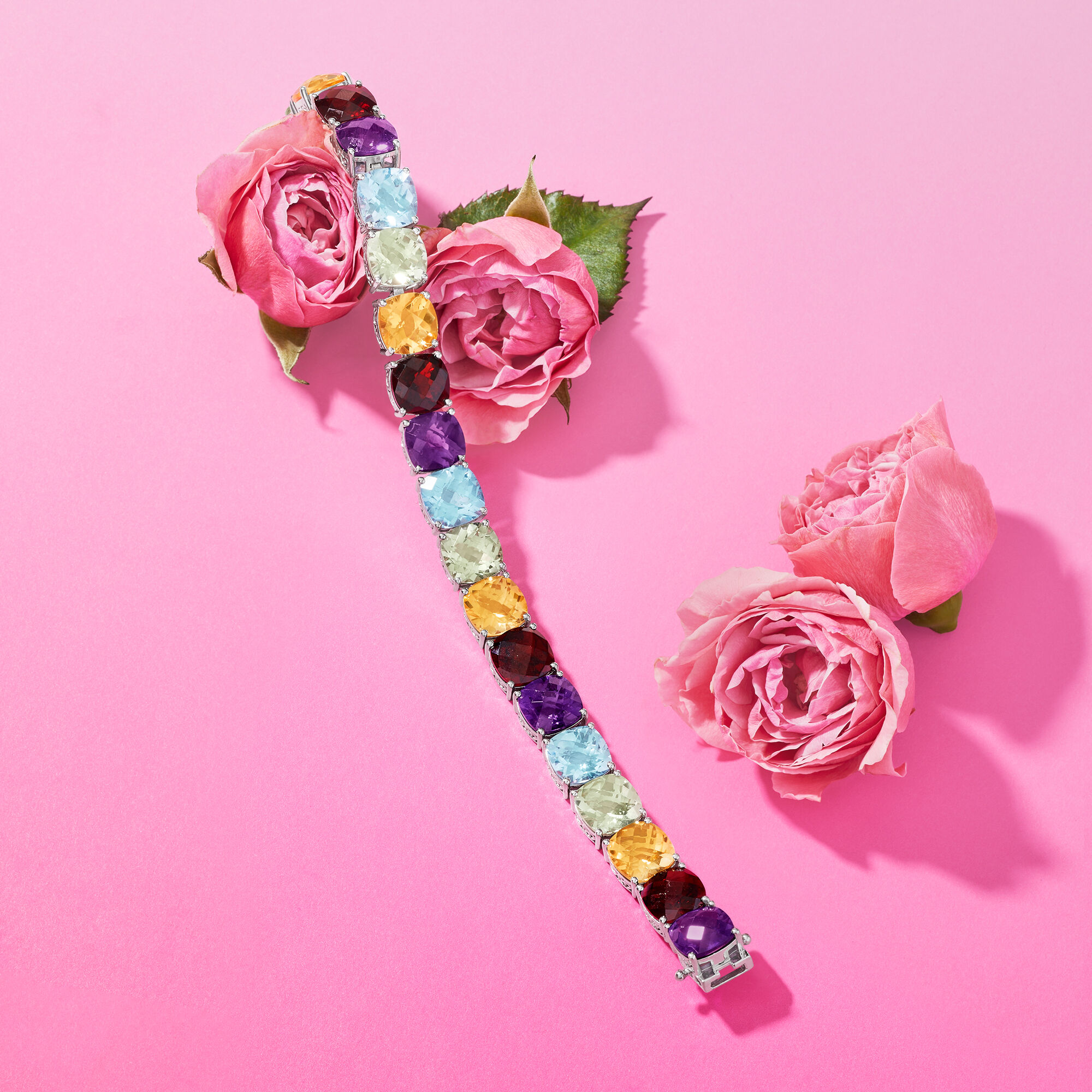 ブレスレット TATIANA Set Pearl and Rainbow Jewel Bracelet SE0160 1708192 MUSINSA公式 | TATIANA (Set) Pearl and Rainbow Jewel Bracelet