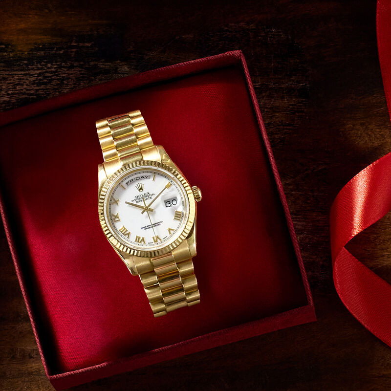Pre-Owned Rolex Day-Date Men's 36mm Automatic 18kt Yellow Gold Watch  image number 2