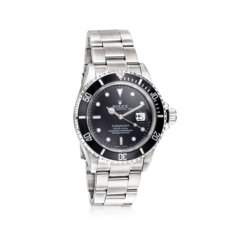 Pre-Owned Rolex Submariner Men's 40mm Automatic Stainless Steel Watch image number 0