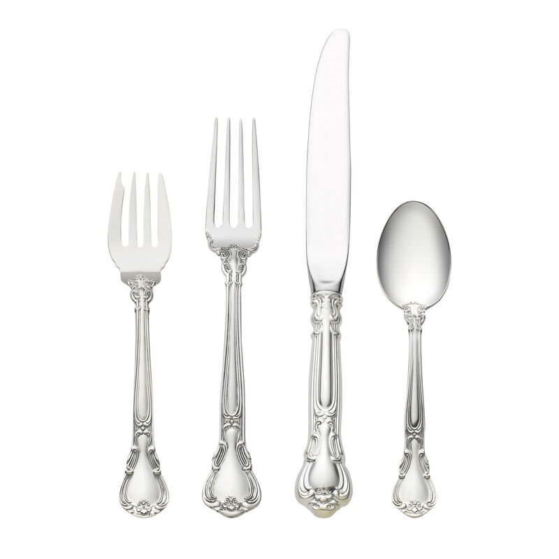 Gorham "Chantilly" Sterling Silver Dinner Flatware Setting image number 0