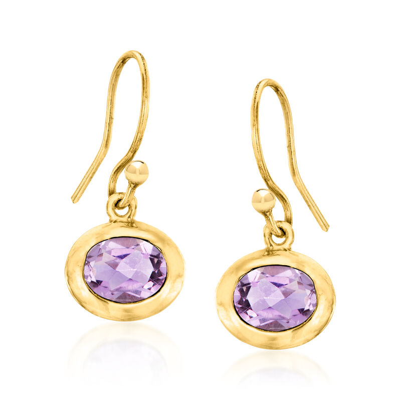 6.80 ct. t.w. Multi-Gemstone Jewelry Set: Three Pairs of Drop Earrings in 18kt Gold Over Sterling  image number 4