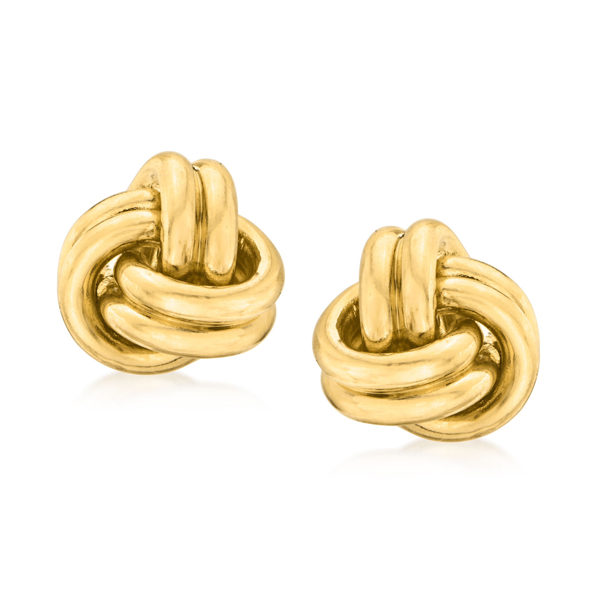 ピアス(片耳用) RAF SIMONS/Double Knot Earring C. 1990 Vintage Tiffany Jewelry 18kt Yellow Gold Knot Earrings