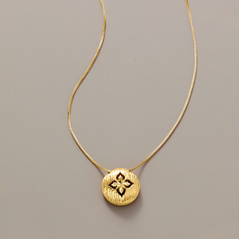 Italian 10kt Yellow Gold Florentine-Style Necklace image number 2