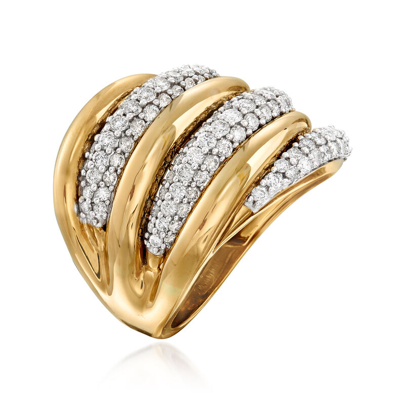 2.00 ct. t.w. Diamond Ring in 14kt Yellow Gold image number 2