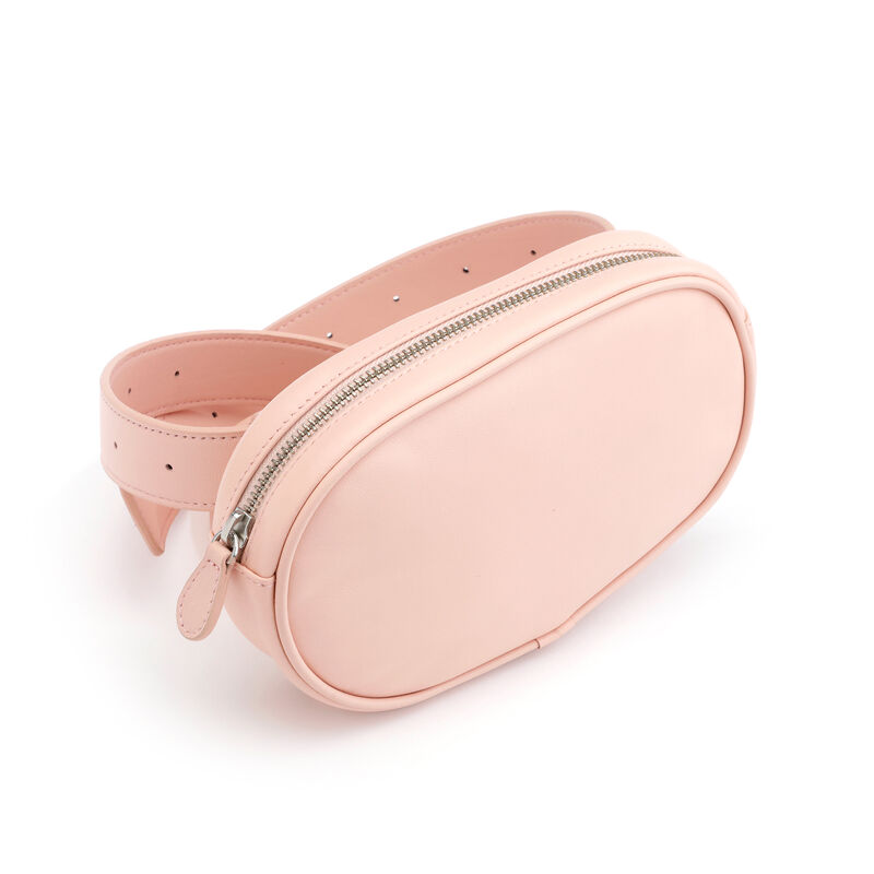 Royce Pink Leather Belt Bag image number 0