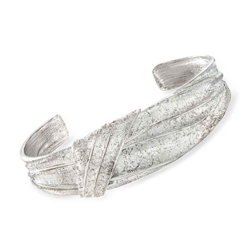 Charles Garnier &quot;Constellation&quot; Sterling Silver Sash Cuff Bracelet. 7&quot; image number 0