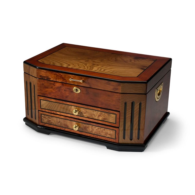 Handcrafted Wooden Jewelry Box image number 1