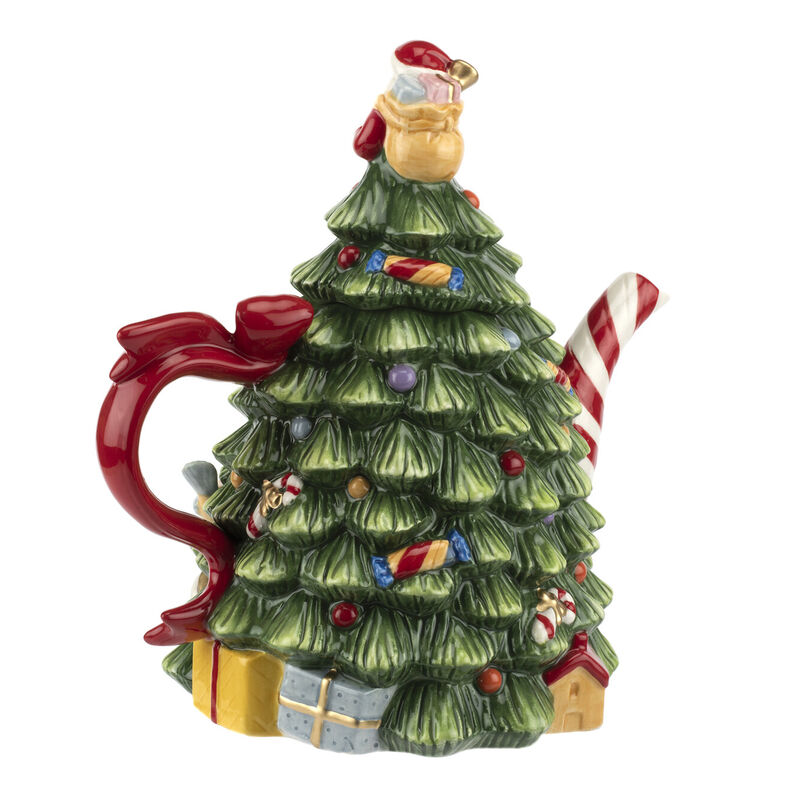 Spode "Christmas Tree" Teapot image number 1