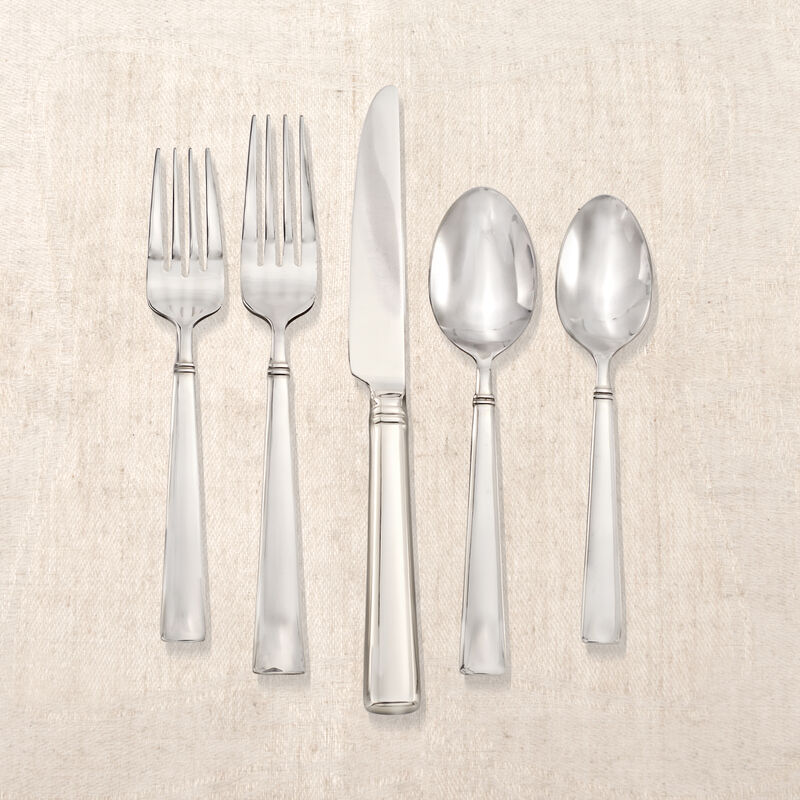 Reed & Barton "Perspective" 65-pc. Service for 12 Stainless Steel Flatware image number 0