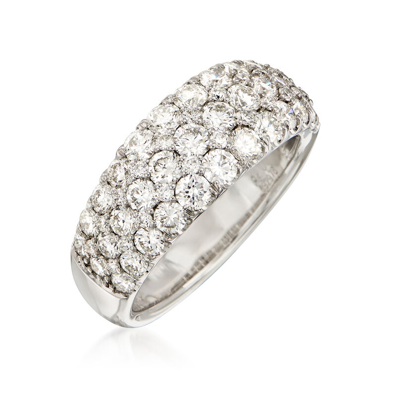 Simon G. 2.00 ct. t.w. Diamond Ring in 18kt White Gold image number 2