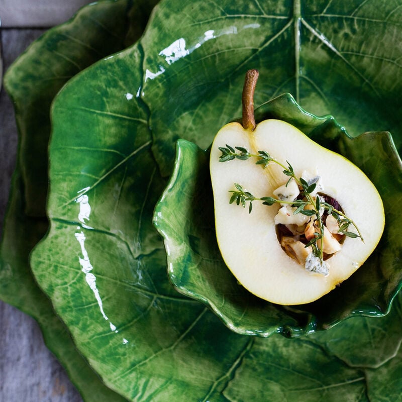 Vietri "Foglia" Green Dinnerware from Italy image number 10