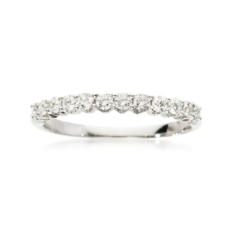.35 ct. t.w. Diamond Wedding Ring in 18kt White Gold image number 0