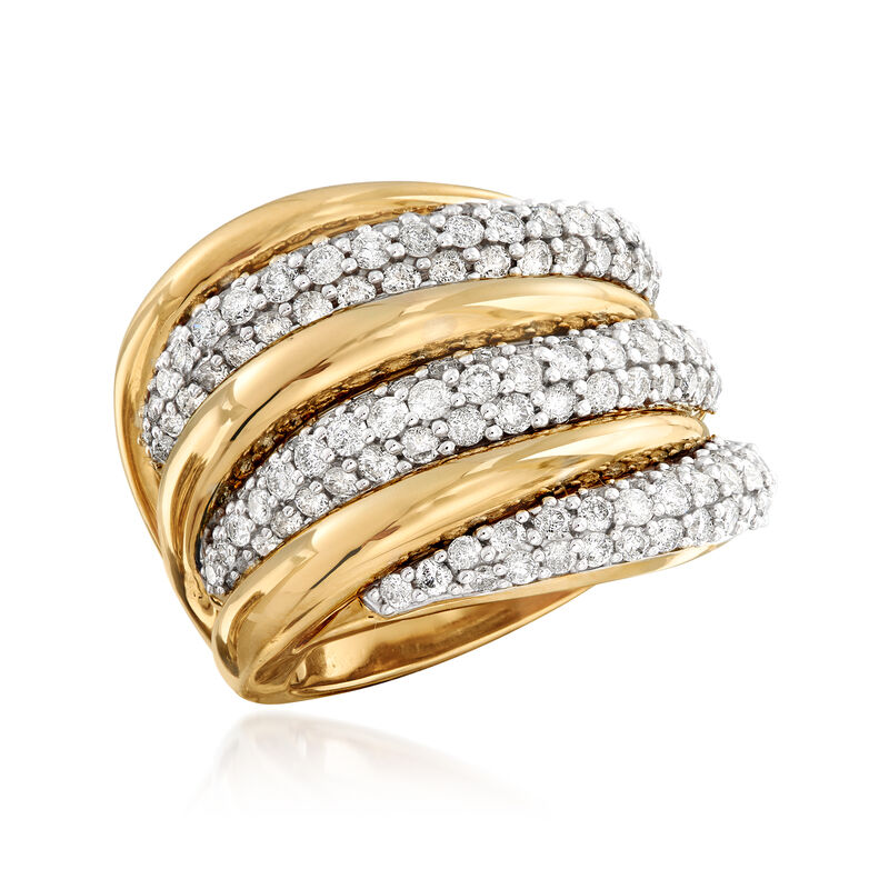 2.00 ct. t.w. Diamond Ring in 14kt Yellow Gold image number 3