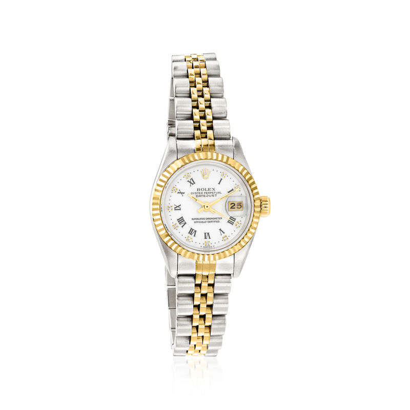 Pre-Owned Rolex Datejust Women's 26mm Automatic Stainless Steel and 18kt Yellow Gold Watch  image number 0