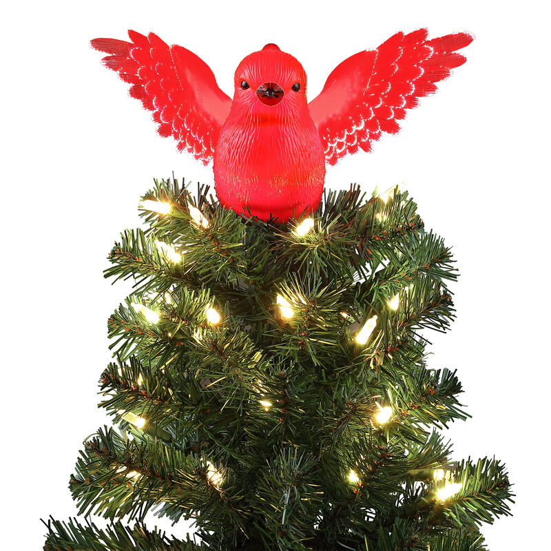 Mr. Christmas Animated Cardinal Tree Topper  image number 3