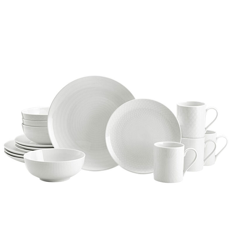 Mikasa &quot;Cheers White&quot; Dinnerware Set image number 0