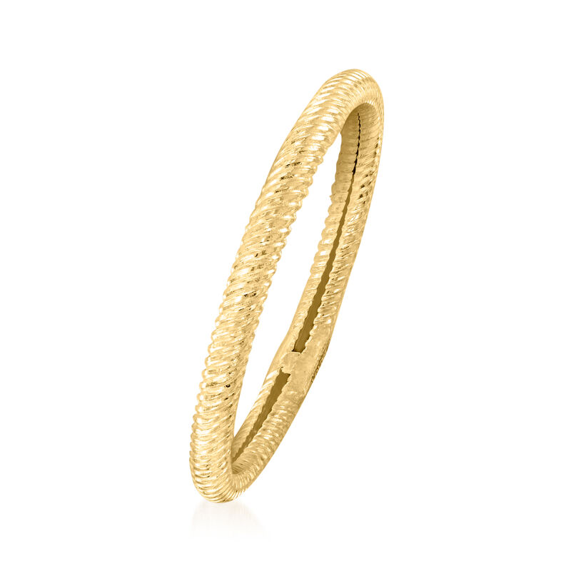 18kt Yellow Gold Twisted Ring image number 2