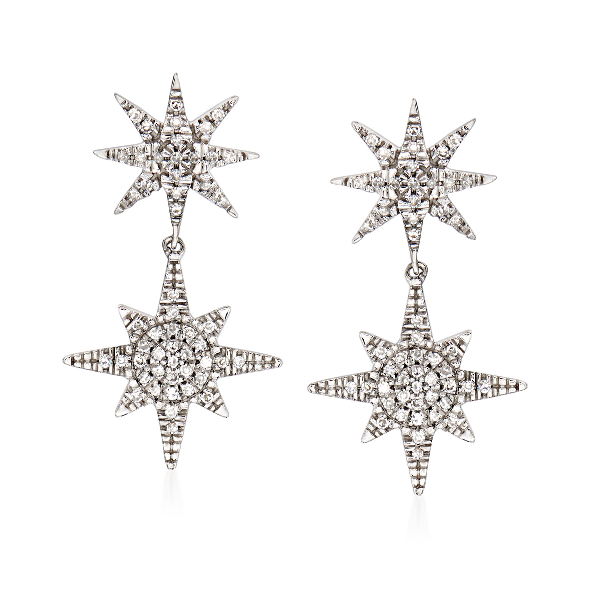 ピアス Numbering Brilliant Star Earrings #7102 5BNY295 Amazon.com: B. BRILLIANT 4 Pr Rose Gold Flash Sterling