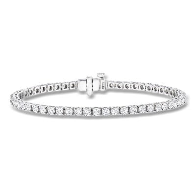 5.00 ct. t.w. Lab-Grown Diamond Tennis Bracelet in Sterling Silver