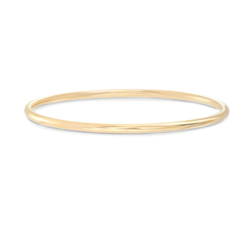 Italian Multi-Toned Sterling Silver Jewelry Set: Three Polished Bangle Bracelets image number 2