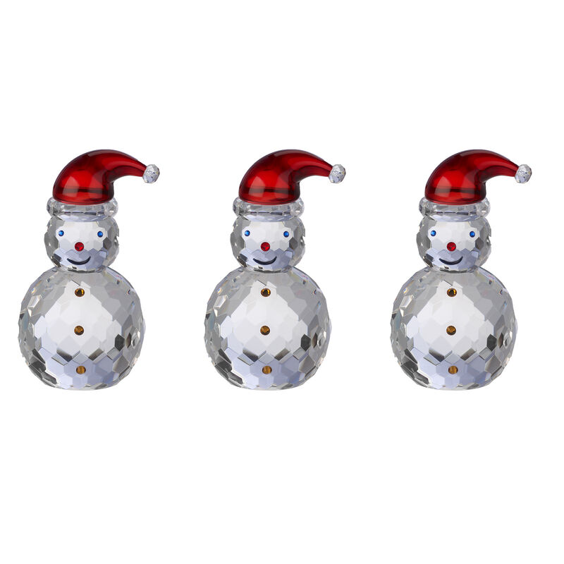 Judith Ripka Jolly Santa Crystal Snowman image number 1