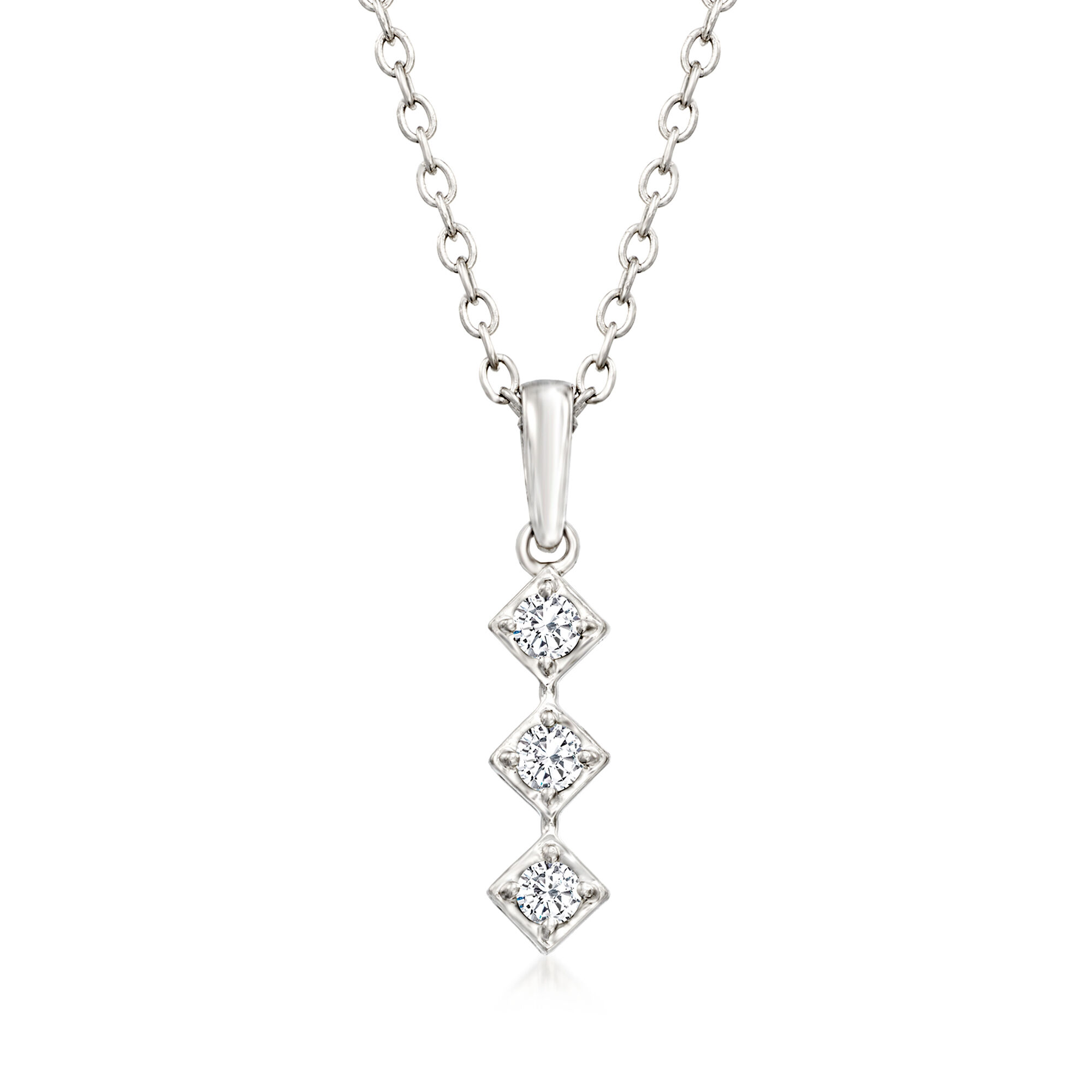 【twentyoneaugust】DIAMOND T NECKLACE Tiffany T T1 Diamond Necklace – LesetoilesJewelry