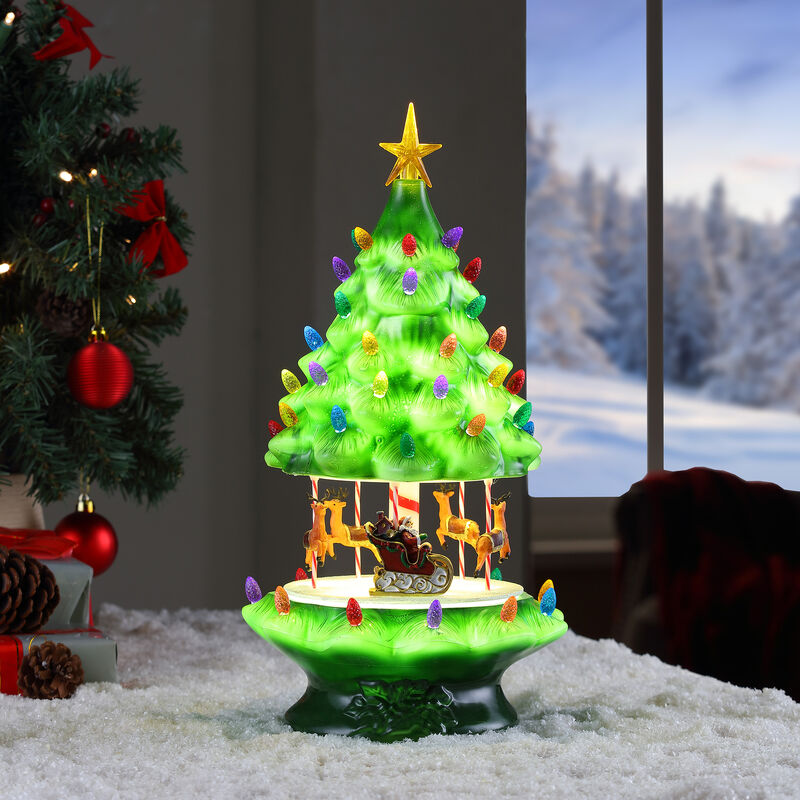 Mr. Christmas &quot;Nostalgic Tree&quot; Carousel image number 1