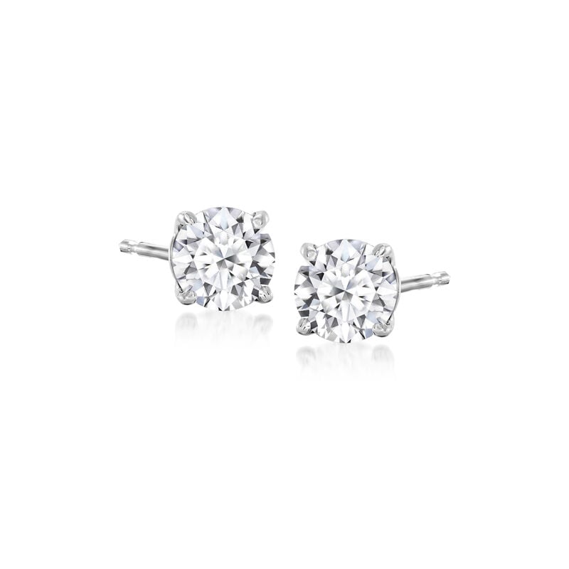 1.00 ct. t.w. Lab-Grown Diamond Stud Earrings in Platinum  image number 0